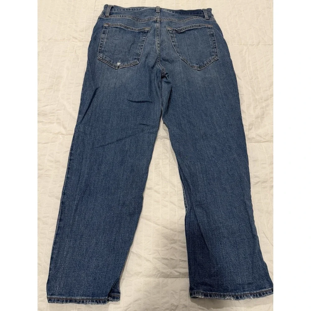 Abercrombie & Fitch Womens The Ankle Straight Ultra High Rise Jeans Size 30 10S - Picture 6 of 6